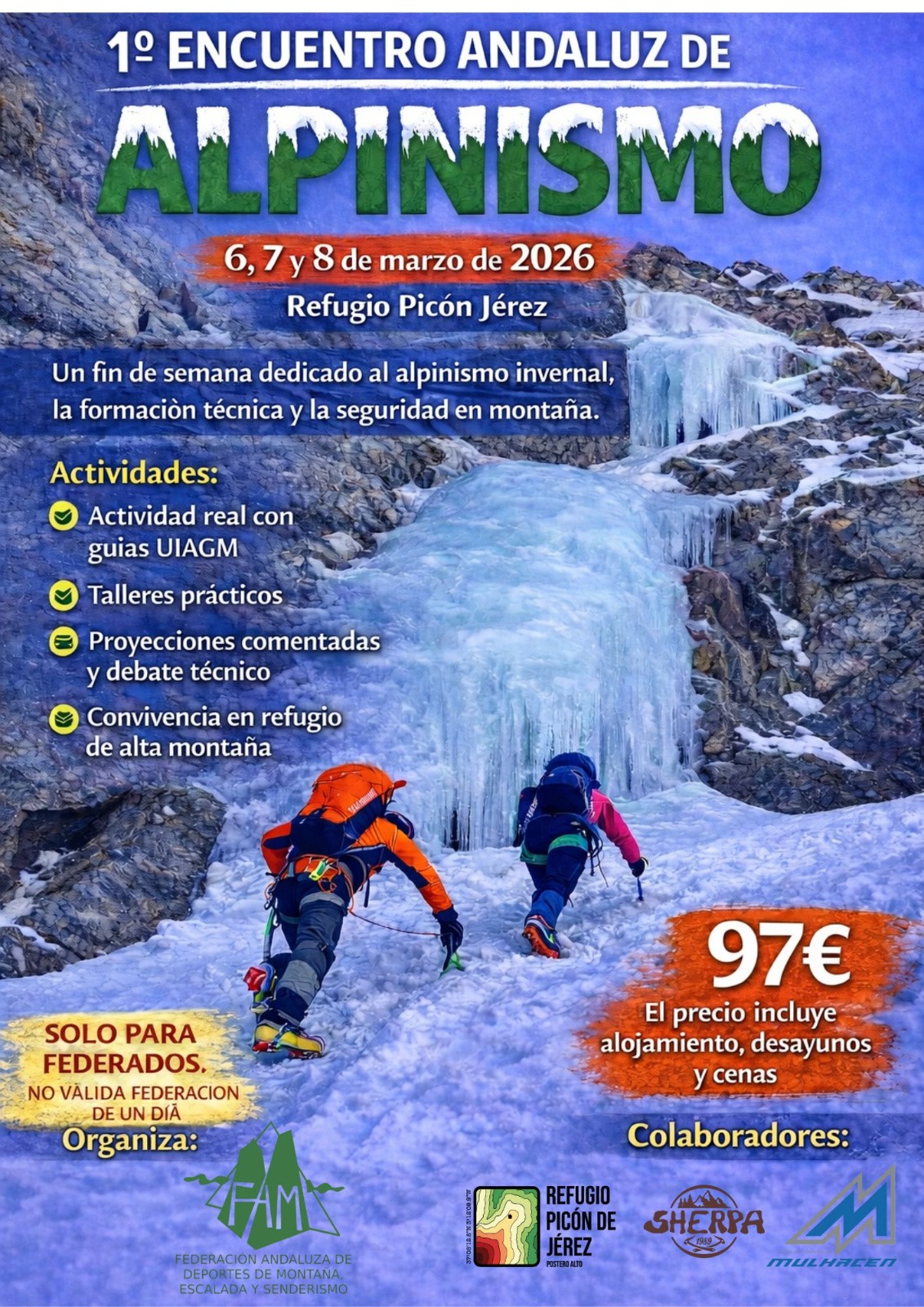 1� ENCUENTRO ANDALUZ DE ALPINISMO